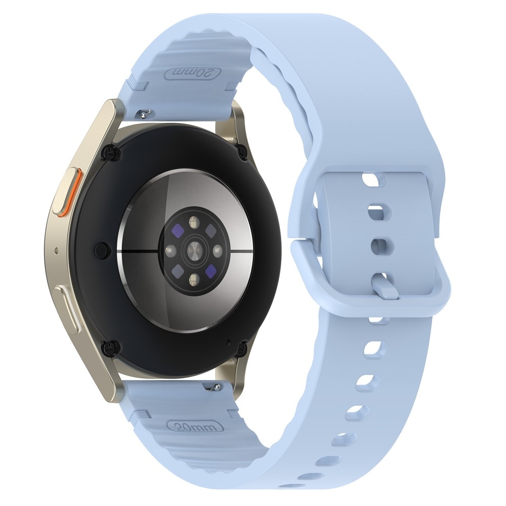 Sweat szilikon szíj, 22 mm, Garmin Forerunner 970/Forerunner 570 47 mm/265-hez – kék