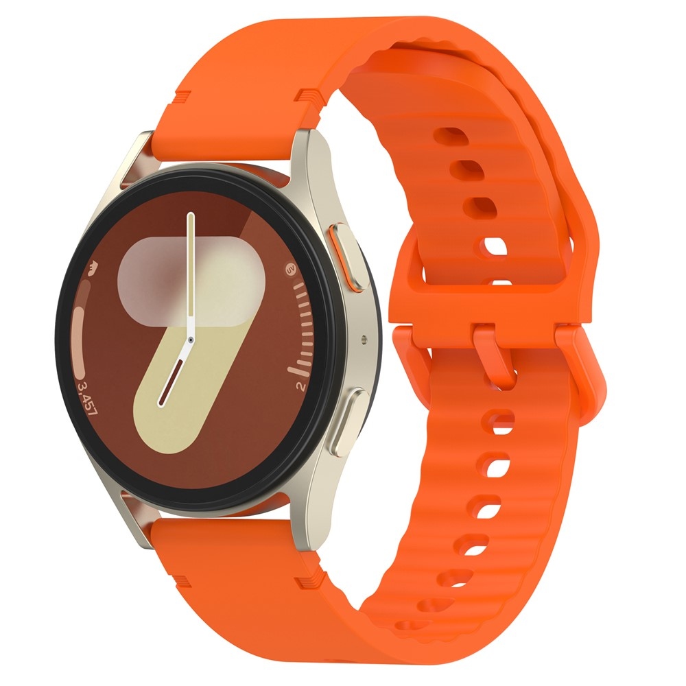 Sweat szilikon szíj, 22 mm, Garmin Forerunner 970/Forerunner 570 47 mm/265-hez – narancssárga