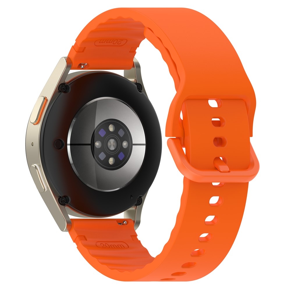 Sweat szilikon szíj, 22 mm, Garmin Forerunner 970/Forerunner 570 47 mm/265-hez – narancssárga
