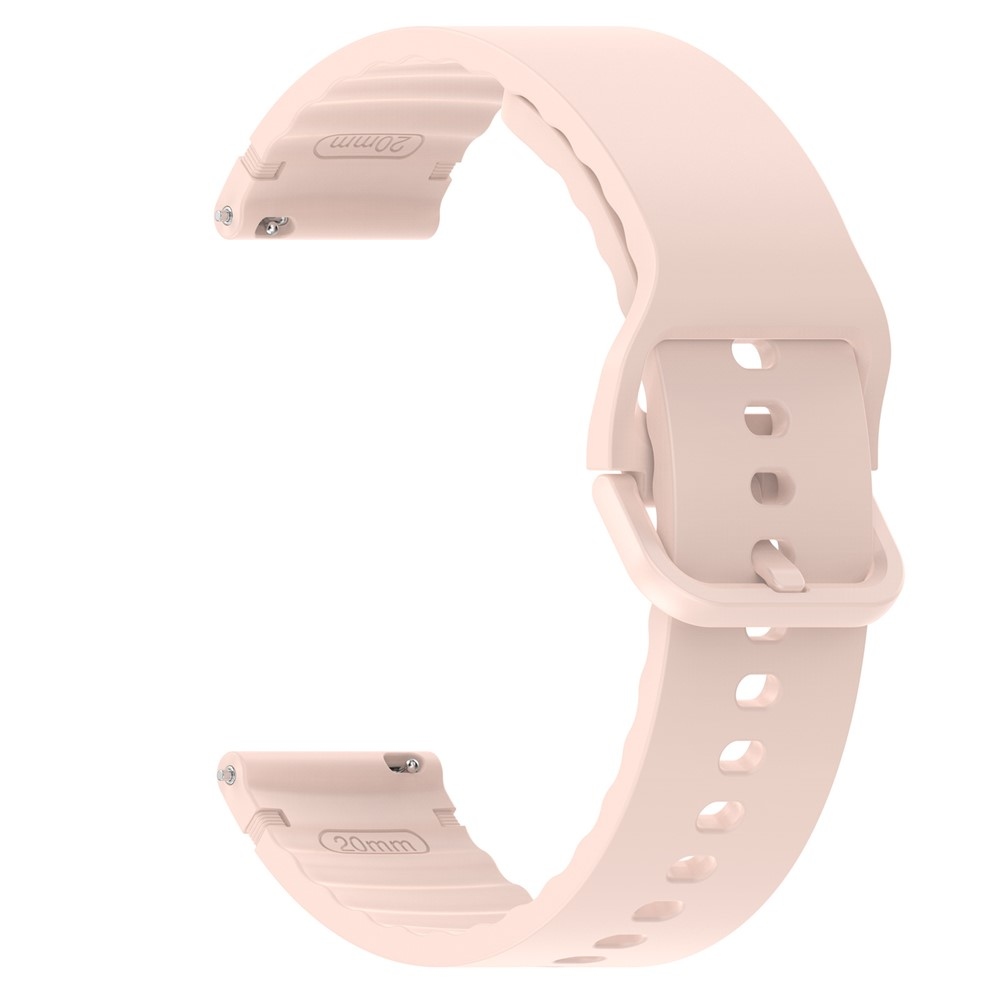Sweat szilikon karkötő, 22 mm, Garmin Forerunner 970/Forerunner 570 47 mm/265-hez – rózsaszín