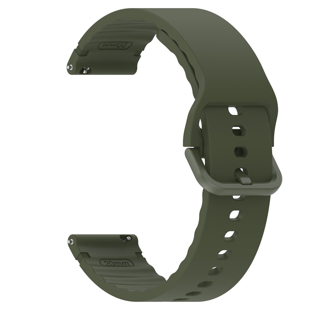 Sweat szilikon karkötő, 22 mm, Garmin Forerunner 970/Forerunner 570 47 mm/265-hez – zöld