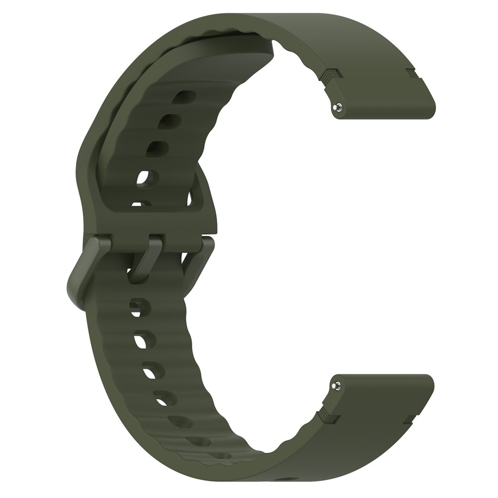 Sweat szilikon karkötő, 22 mm, Garmin Forerunner 970/Forerunner 570 47 mm/265-hez – zöld