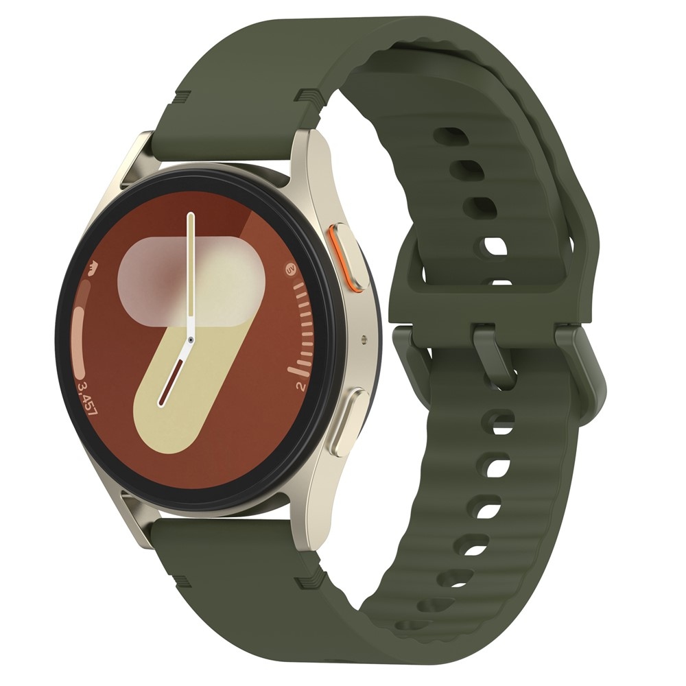 Sweat szilikon karkötő, 22 mm, Garmin Forerunner 970/Forerunner 570 47 mm/265-hez – zöld