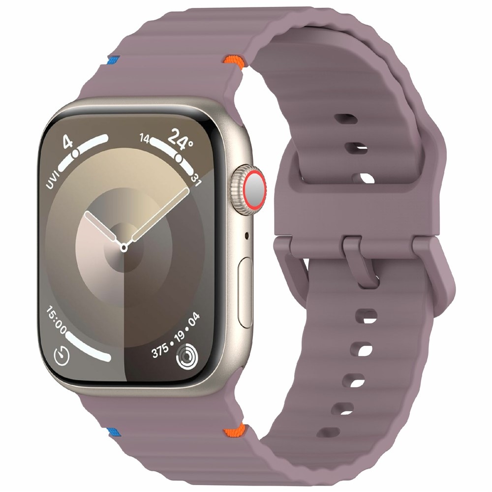 Sweat szilikon szíj az Apple Watch Ultra 4/3/2/1 (49 mm) és 12/11/10 (46 mm) modellekhez – lila