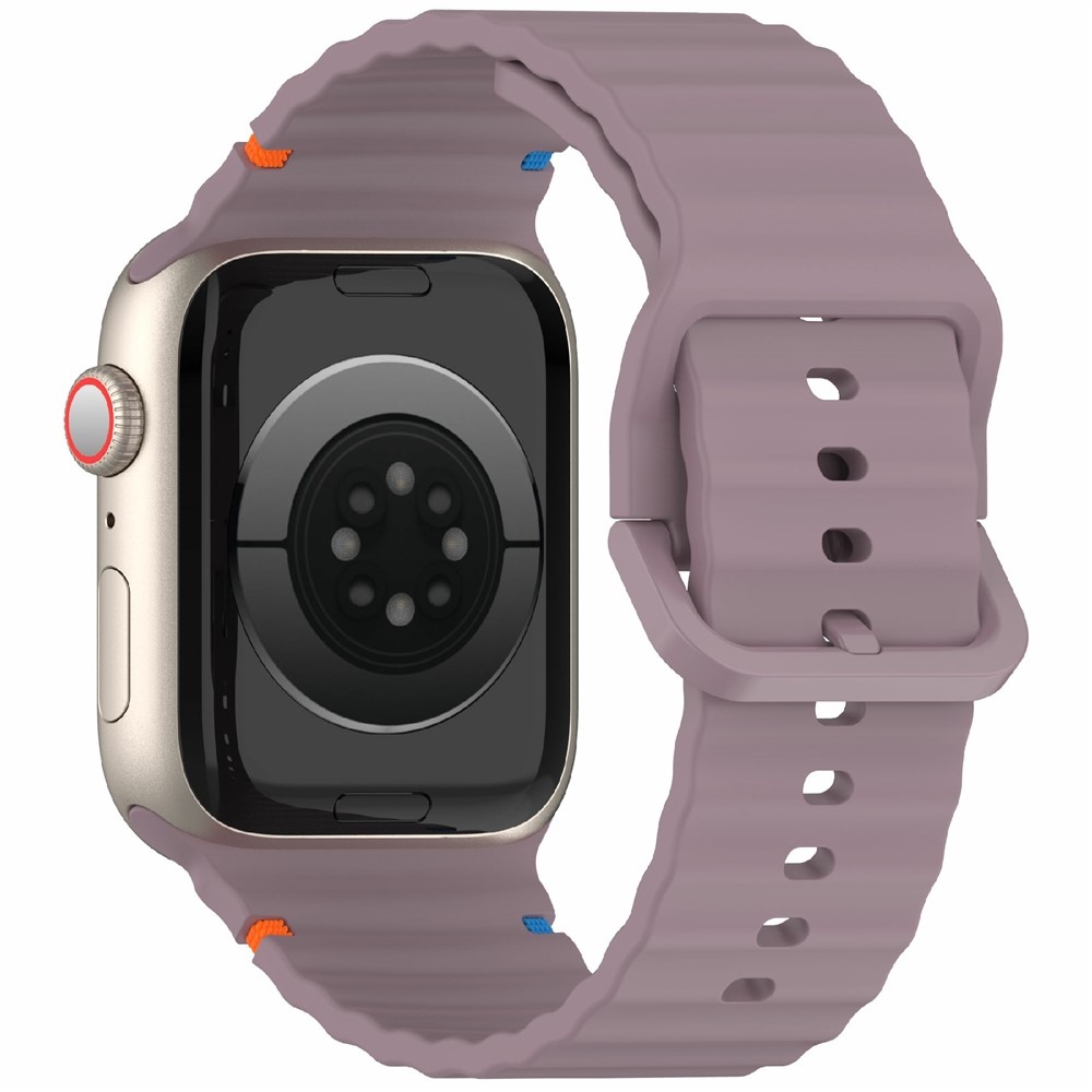 Sweat szilikon szíj az Apple Watch Ultra 4/3/2/1 (49 mm) és 12/11/10 (46 mm) modellekhez – lila
