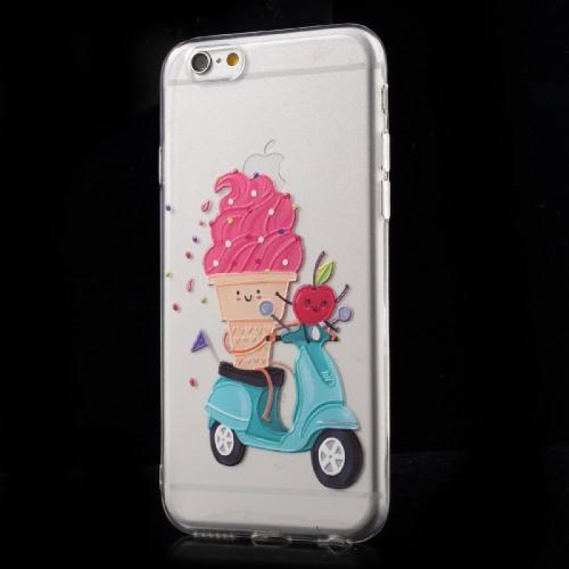 Édes zselés tok iPhone 6s és 6 készülékhez - jégkrém