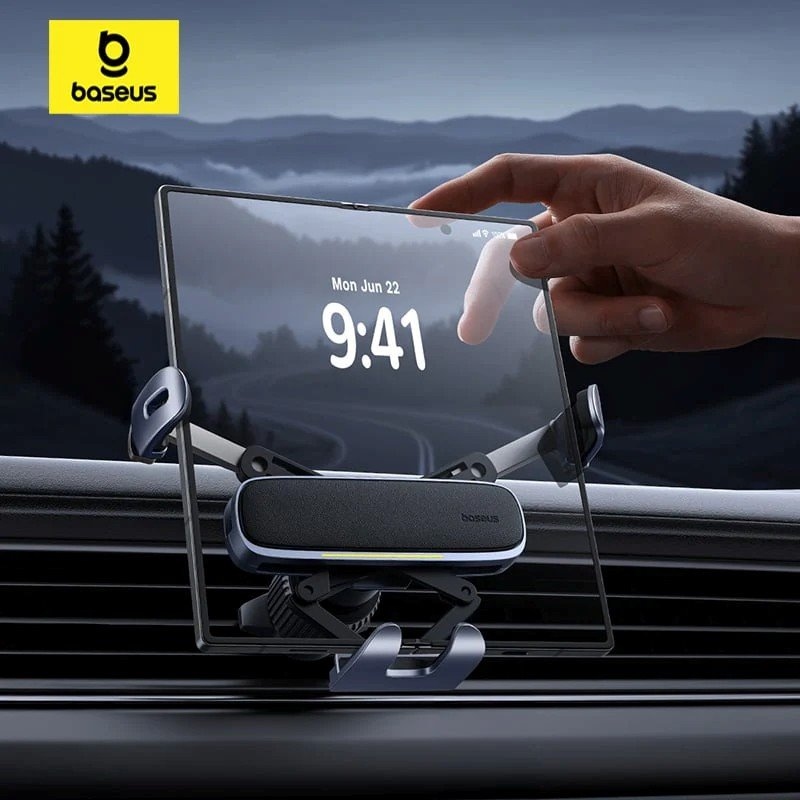 Baseus UltraControl Gravitációs autós tartó összecsukható telefonhoz Space Grey szürke