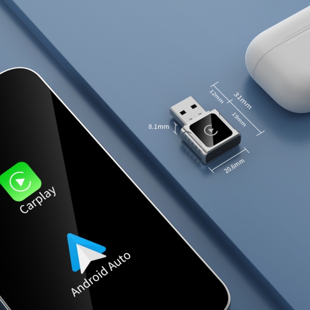 Swissten adapter Carlink - Apple Carplay / Android Auto (+ USB-A / USB-C adapter)