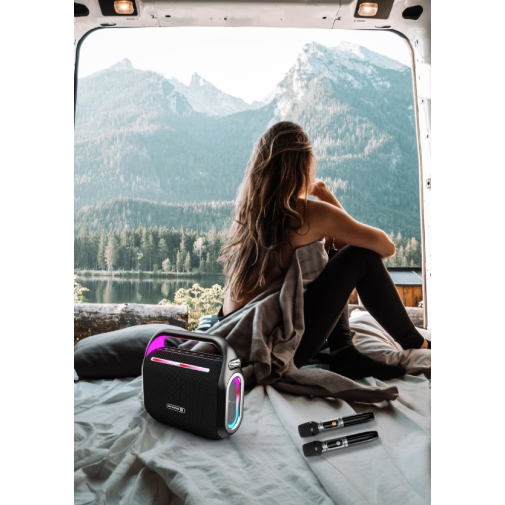 SWISSTEN Bluetooth hangszóró Harmony 120W - fekete színben
