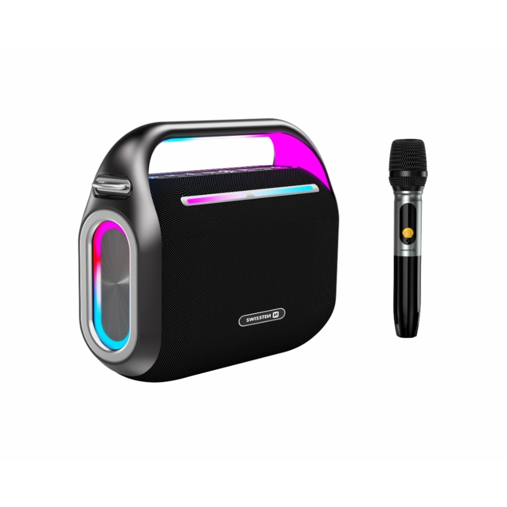 SWISSTEN Bluetooth hangszóró Harmony 120W - fekete színben