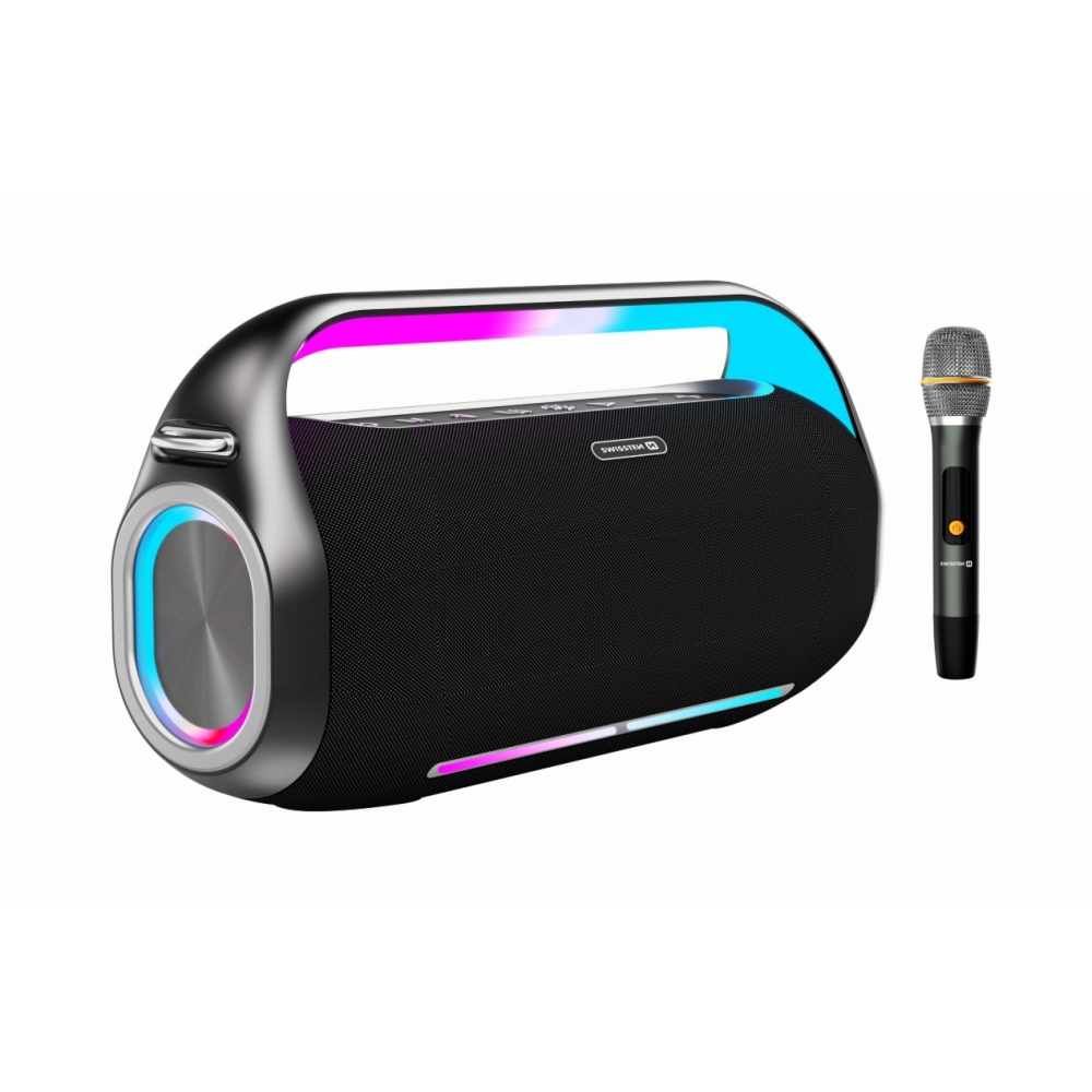 SWISSTEN Bluetooth hangszóró Harmony 300W - fekete