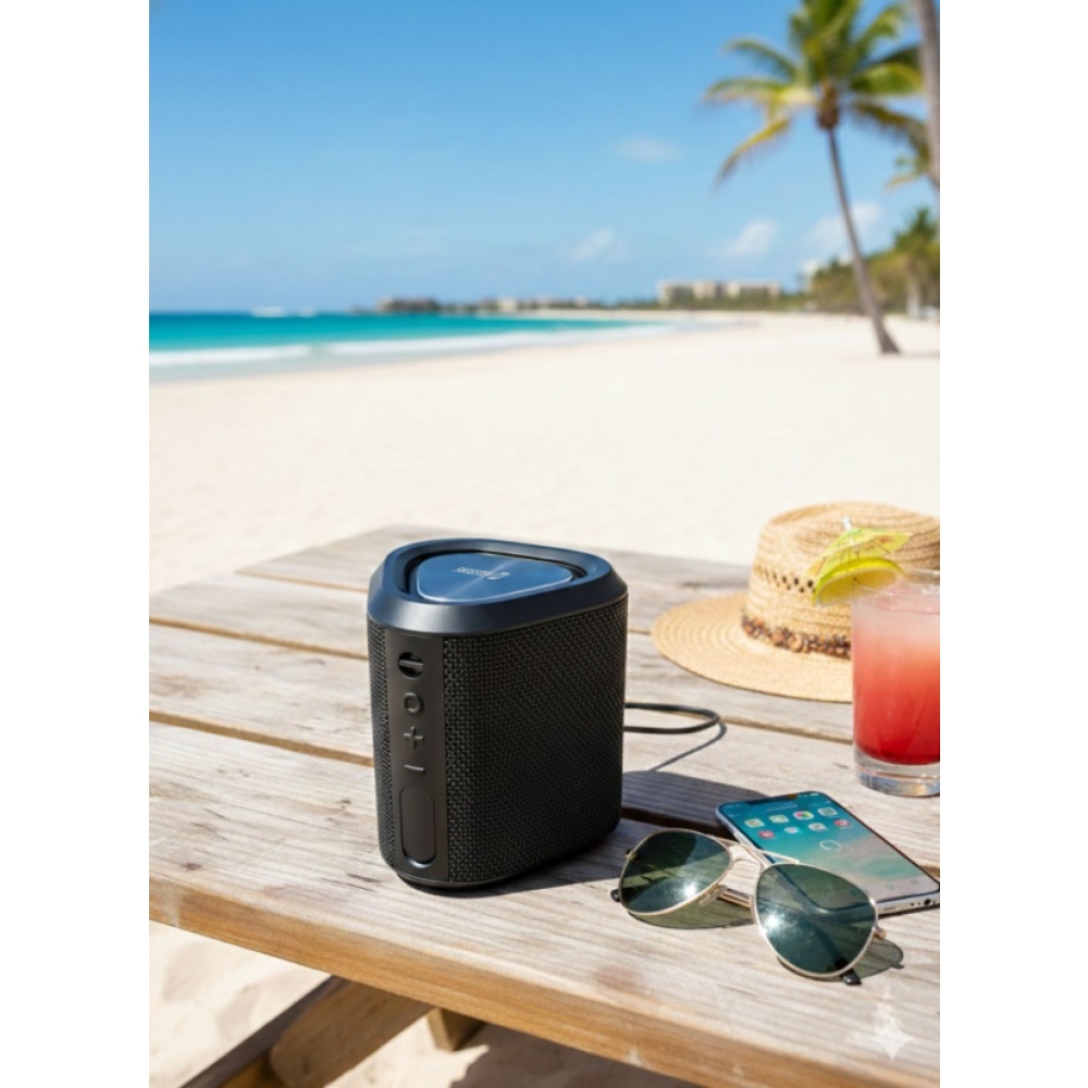 SWISSTEN Bluetooth hangszóró Spectrum 15 W - fekete színben