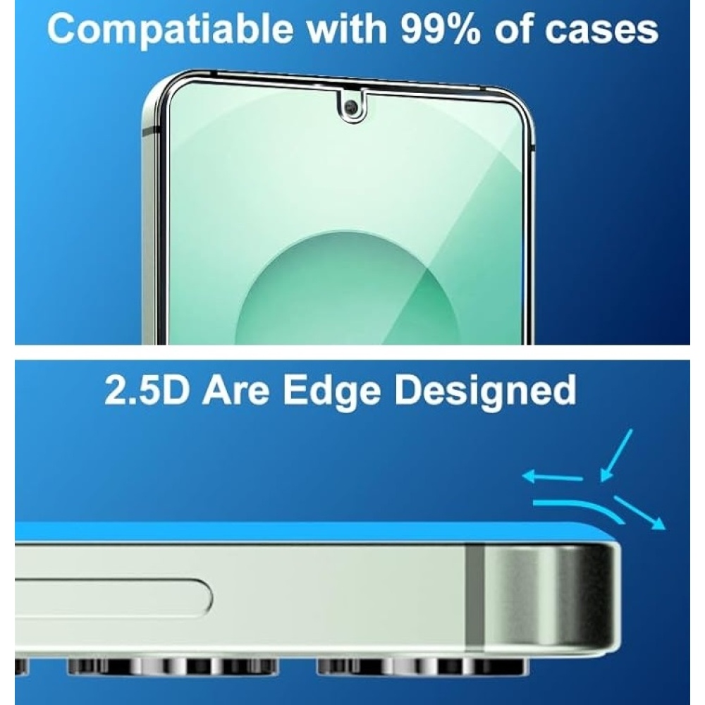 Swissten teljes képernyő edzett üveg Samsung Galaxy S26-on