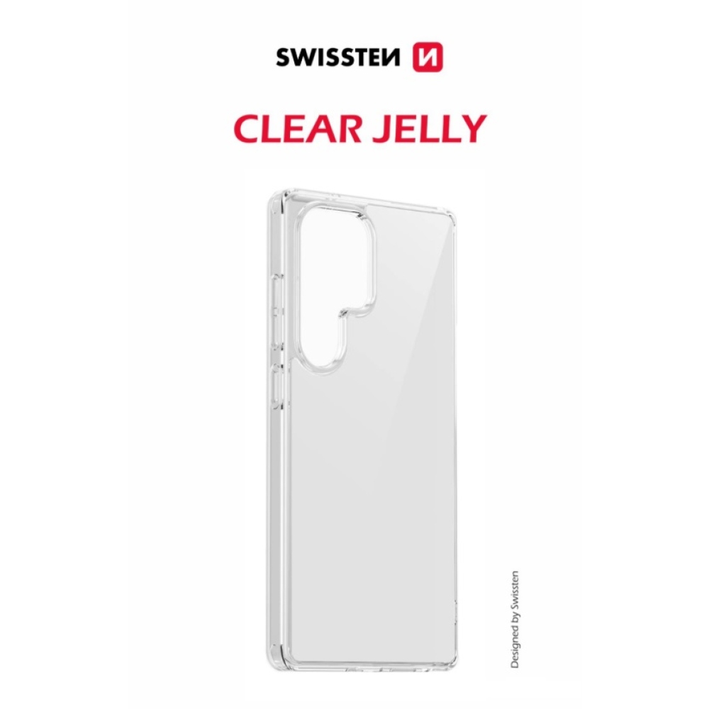 Swissten átlátszó zselés tok Samsung Galaxy S26 Ultra készülékhez - átlátszó