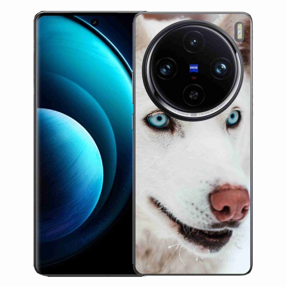 Gél tok mmCase a Vivo X100 Pro 5G-hez - kutyaszemmel nézve