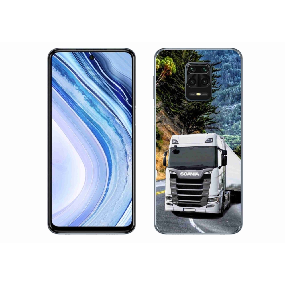 Gél borítás mmCase a Xiaomi Redmi Note 9 Pro-hoz - teherautó 1