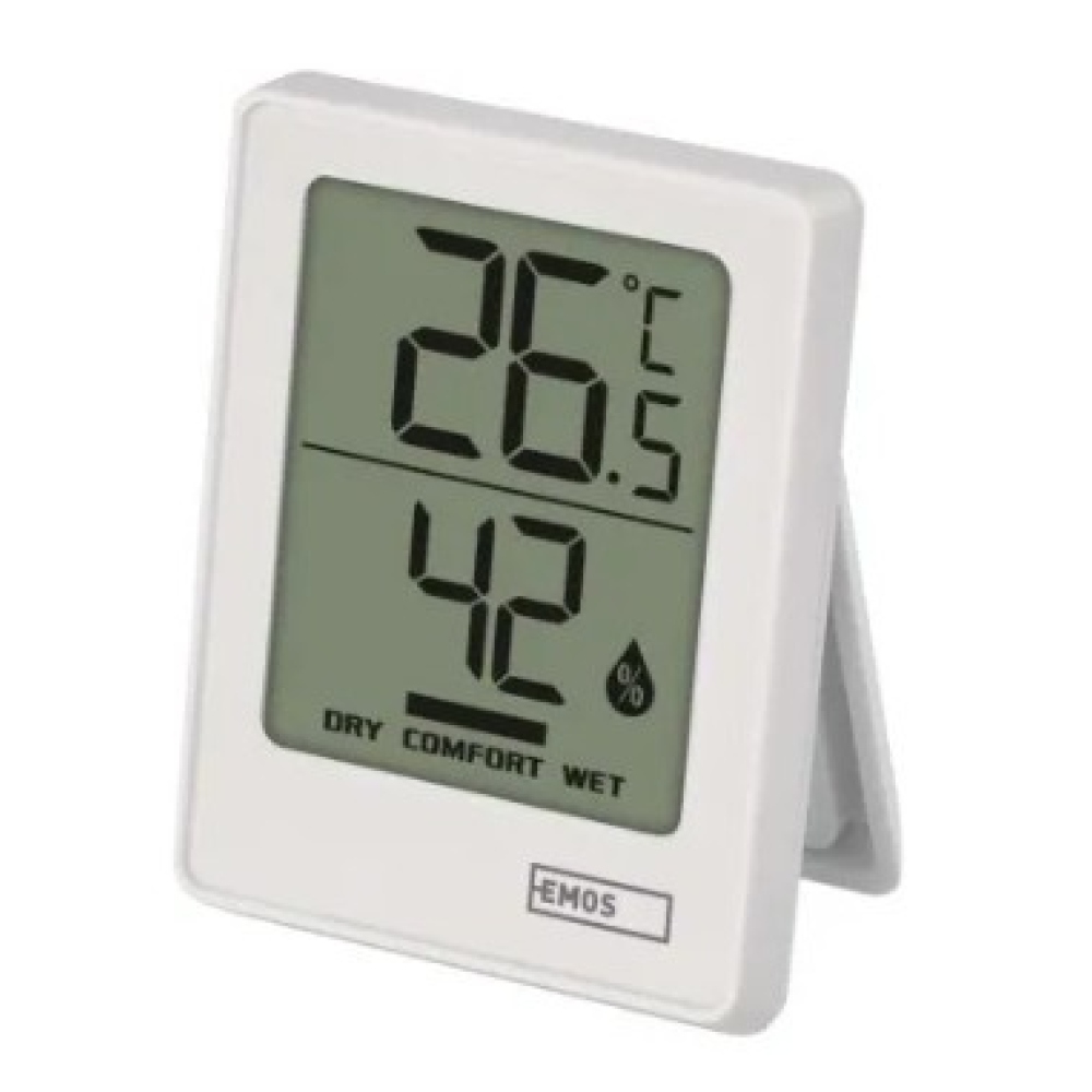 Digitális hőmérő páratartalom-mérővel, vezeték nélküli érzékelővel E0345