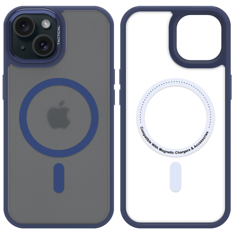 Tactical MagForce Hyperstealth 3.0 tok az Apple iPhone 15-hez, mélykék