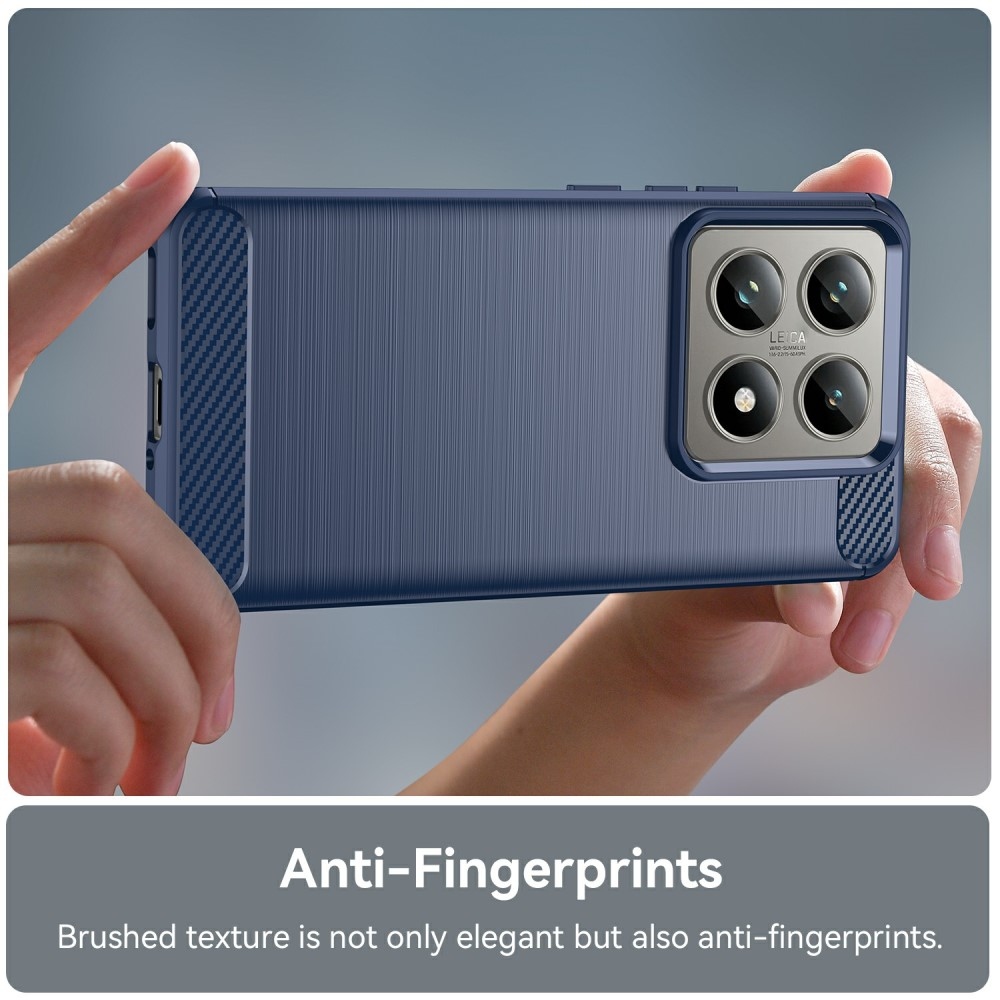 Szénálló zselés tok Xiaomi 14T/14T Pro készülékhez - kék