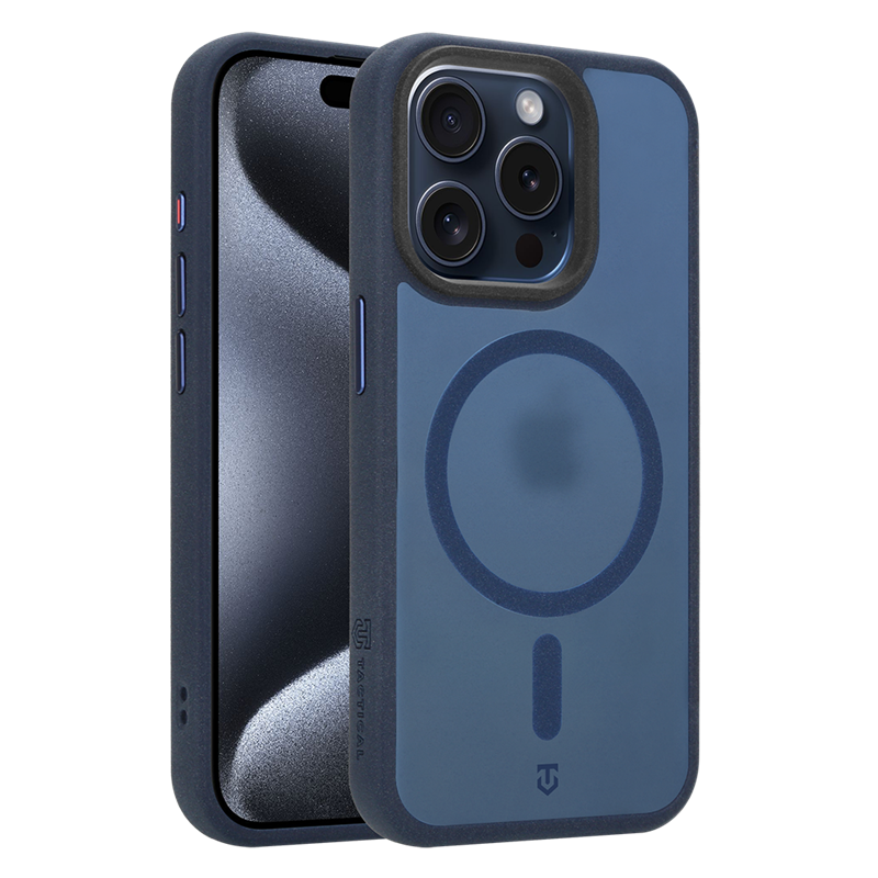 Tactical MagForce Hypersand tok az Apple iPhone 15 Pro-hoz, mélykék