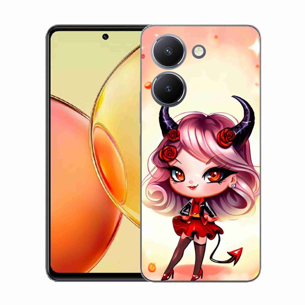 Zselés borítás mmCase a Vivo Y36-hoz - rajzfilmördög