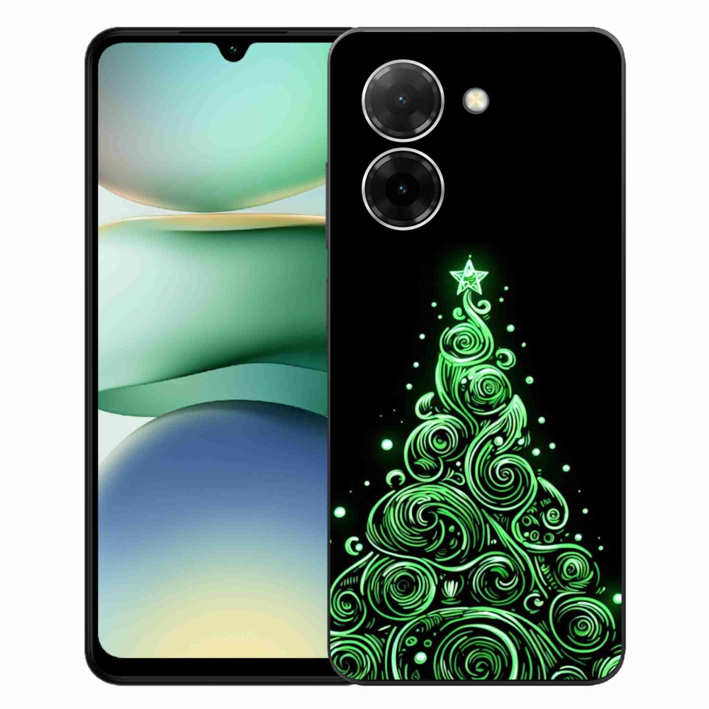 Gél borítás mmCase a Xiaomi Redmi A5 (171.7x77.8x8.3mm) - neon karácsonyfa 3