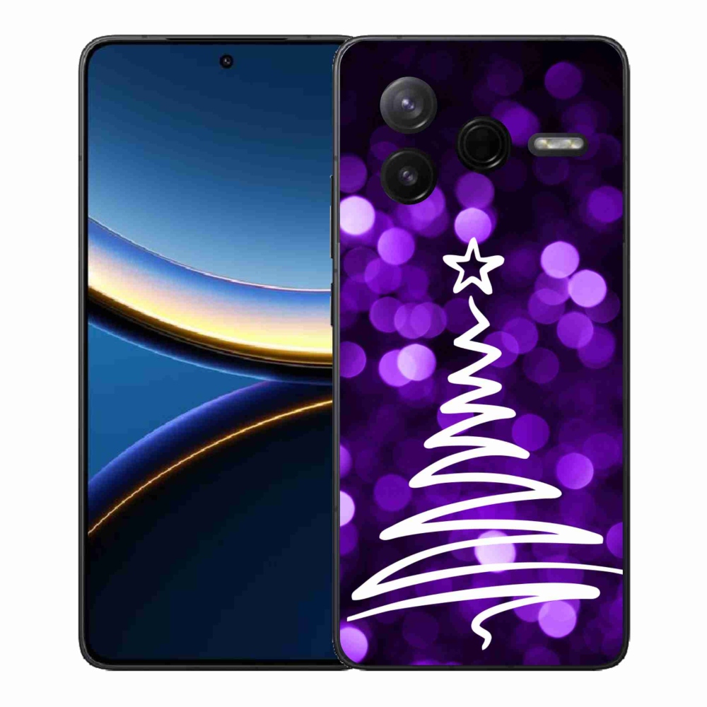 Gél borítás mmCase a Xiaomi Poco F7 Pro számára - fa