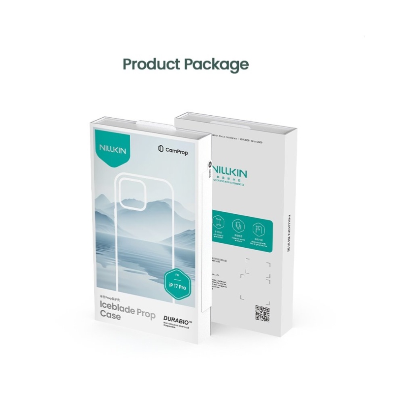 Nillkin Iceblade Prop mágneses borító Apple iPhone 17 Pro készülékhez Zöld