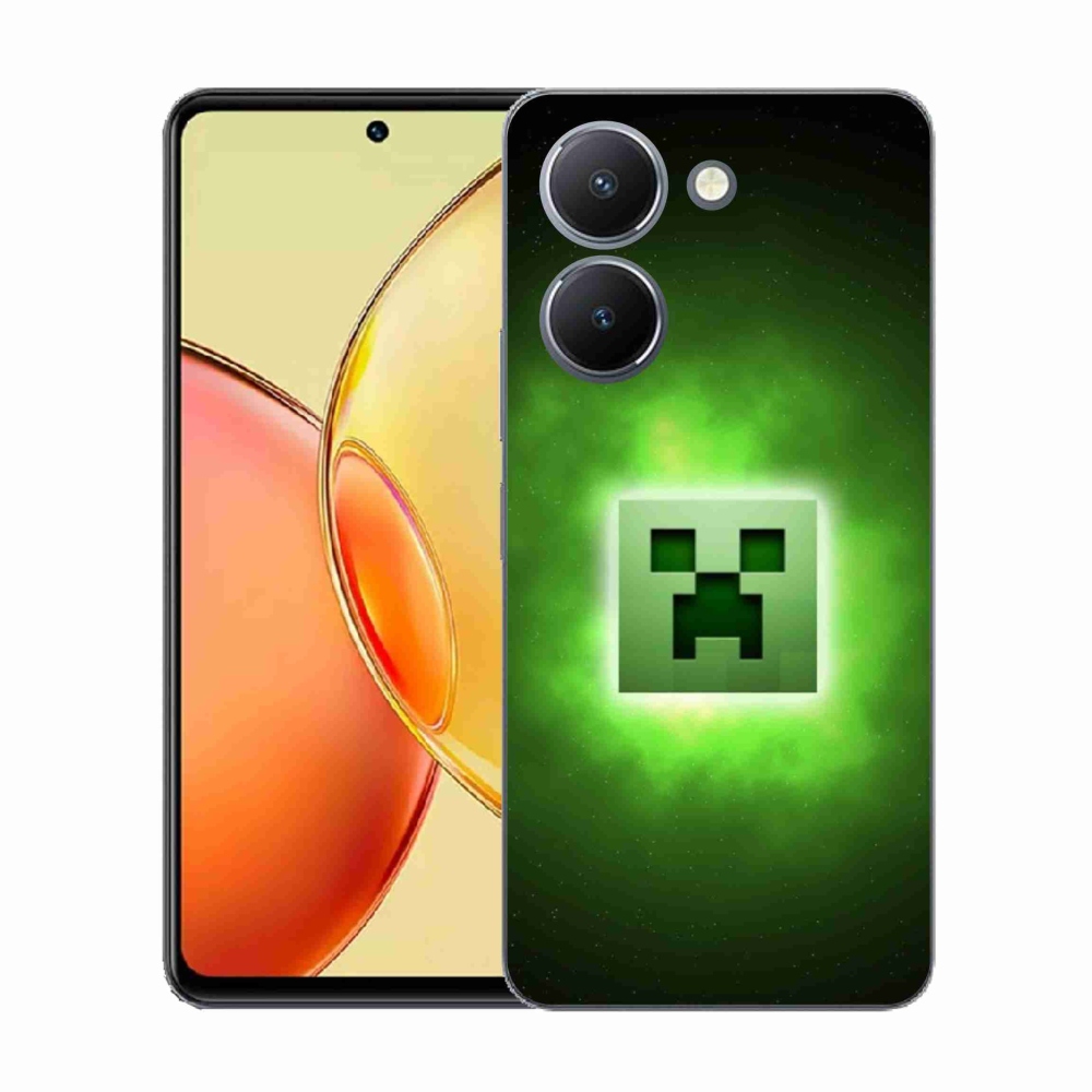 Gél védőburkolat mmCase a Vivo Y36-hoz - minecraft