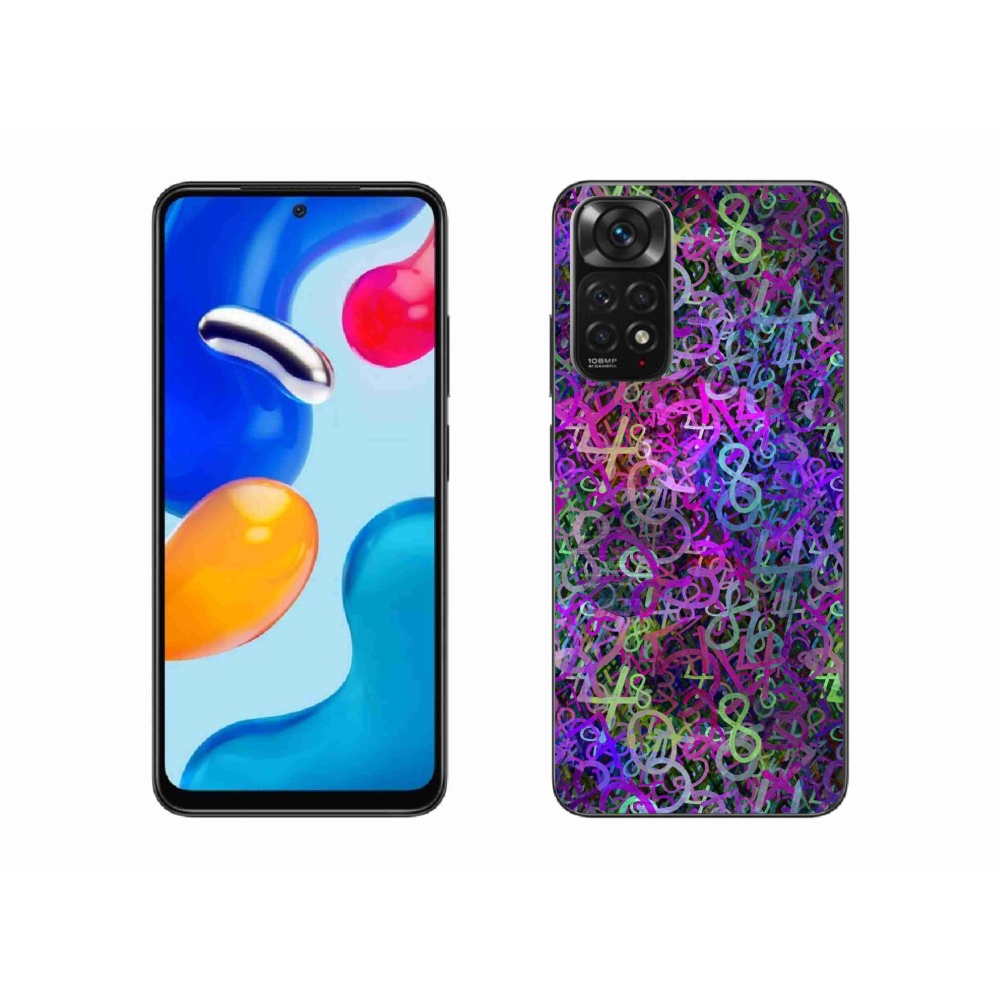 Gél borítás mmCase a Xiaomi Redmi Note 11 4G-hez - absztrakt motívum 25