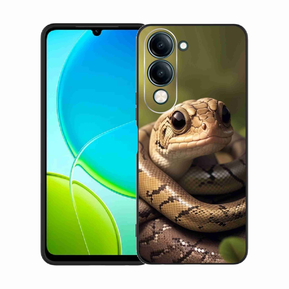 Zselés borítás mmCase a Vivo Y29s 5G-hez - kígyó 1