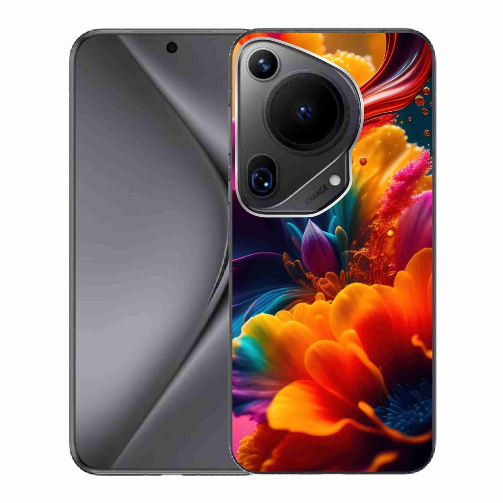 Gél borítás mmCase a Huawei Pura 70 Ultra készülékhez - absztrakt motívum 2