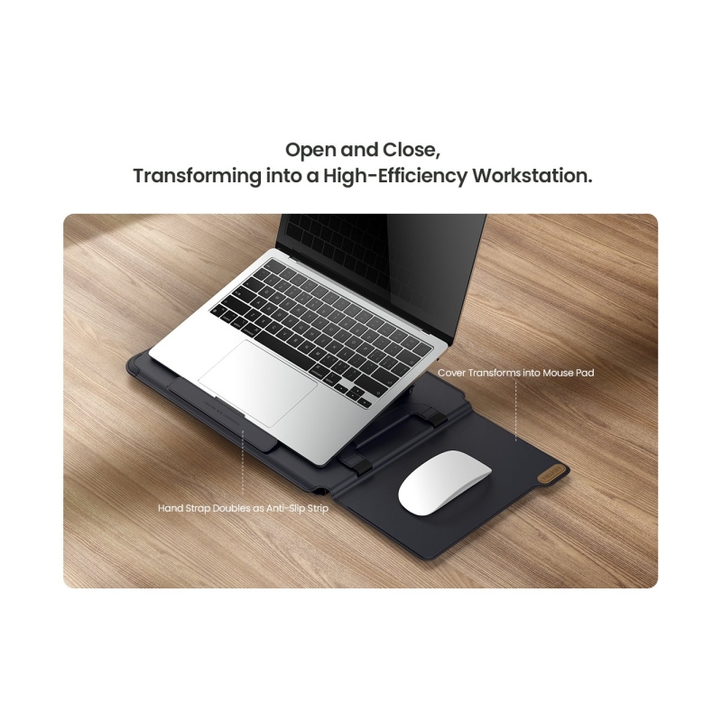 Nillkin Versatile Pro 16,2-es laptop tok, barna