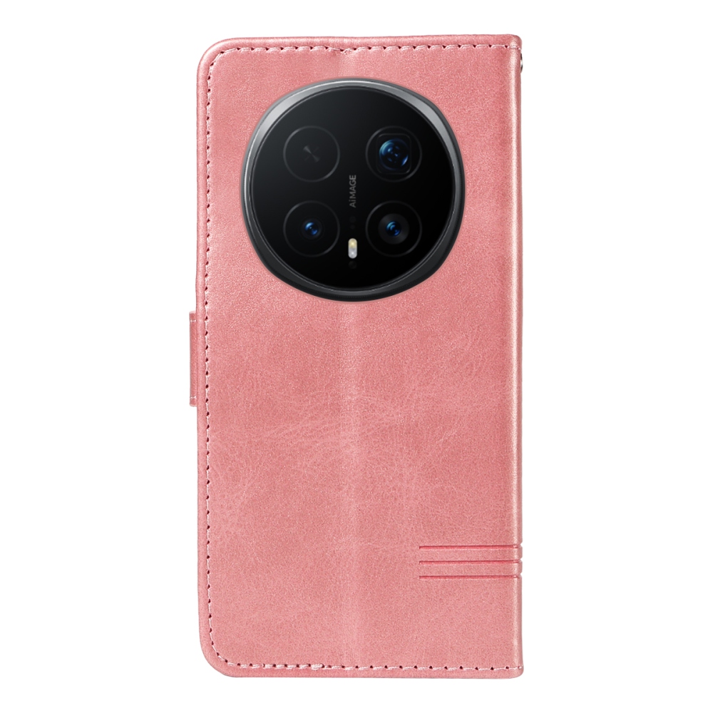 Póló alakú könyvtáska Honor Magic 8 Pro 5G-hez - rózsaarany