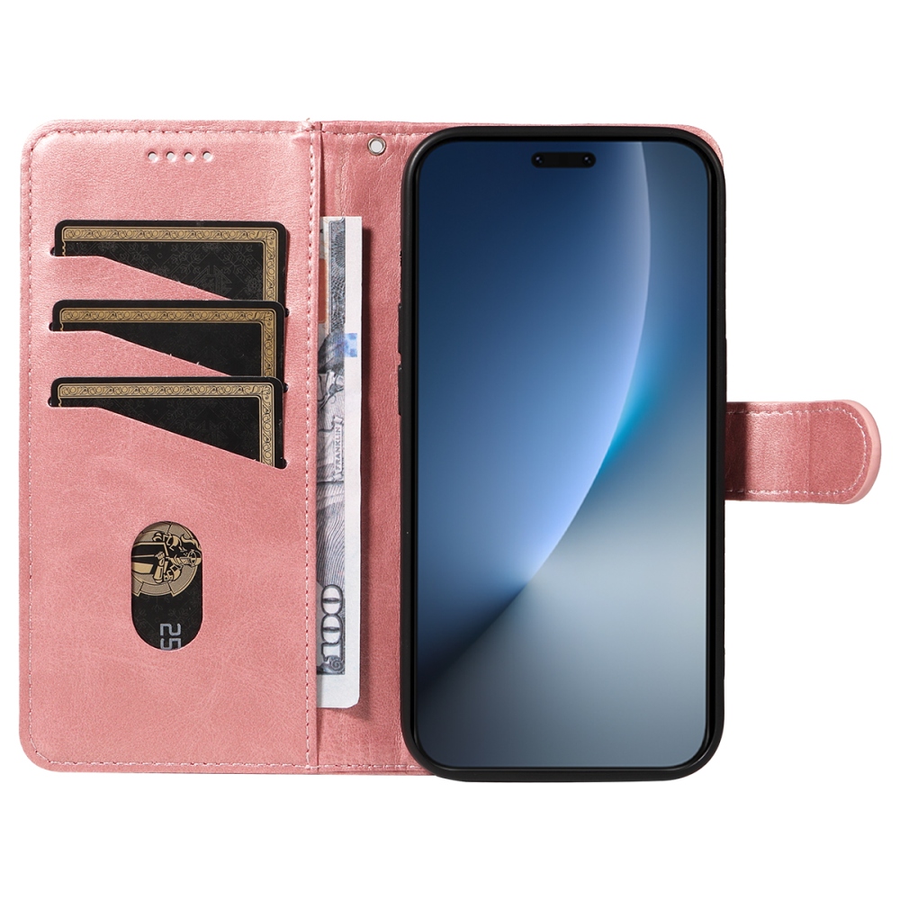 Póló alakú könyvtáska Honor Magic 8 Pro 5G-hez - rózsaarany