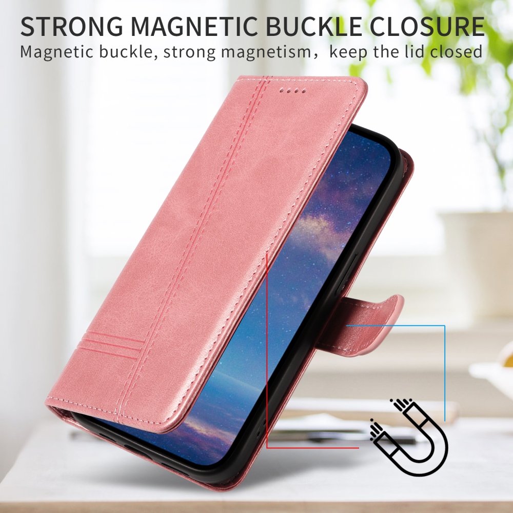 T-alakú tok Honor X5c Plus készülékhez - rozéarany