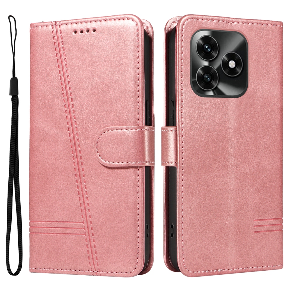 T-alakú tok Honor X5c Plus készülékhez - rozéarany