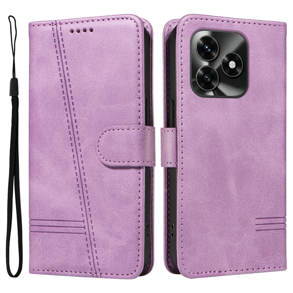 T-alakú tok Honor X5c Plus készülékhez - világoslila