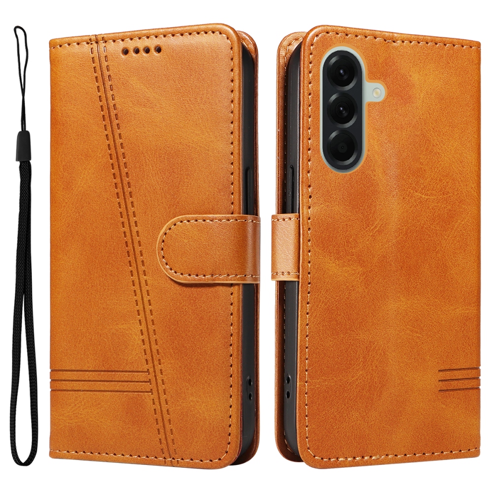 Póló alakú könyvtáska Samsung Galaxy A57 5G - barna