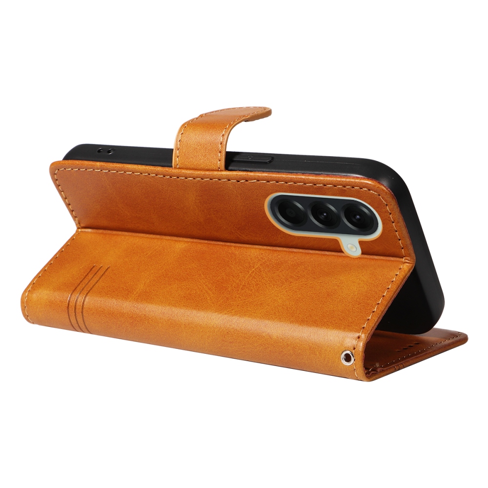 Póló alakú könyvtáska Samsung Galaxy A57 5G - barna