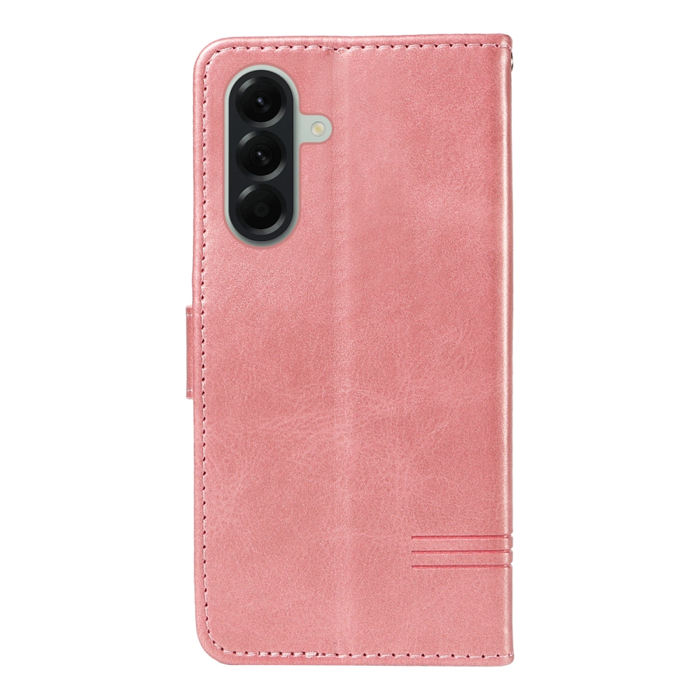 Póló alakú könyvtáska Samsung Galaxy A57 5G - rózsaarany