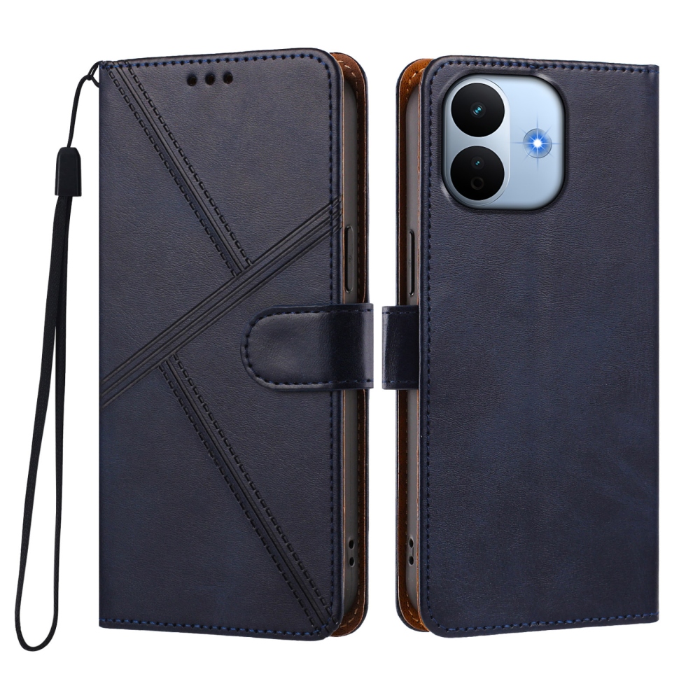 T-Shape könyvformájú tok a Xiaomi Redmi Note 17 Pro Max 5G-hez – kék