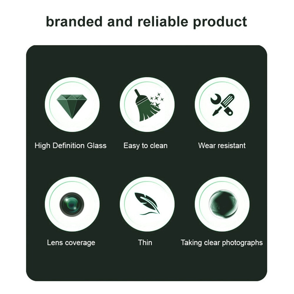 IMK kamera lencse üveg a Xiaomi Poco F7 Ultra 5G kamerán - fekete