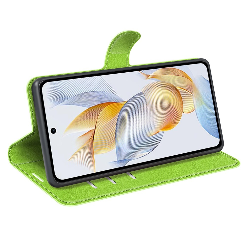 Litchi könyvtáska Honor 90-hez - zöld