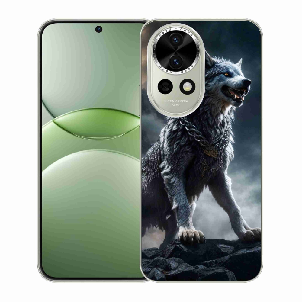Gél borítás mmCase a Huawei Nova 13 5G készülékhez - farkas 1