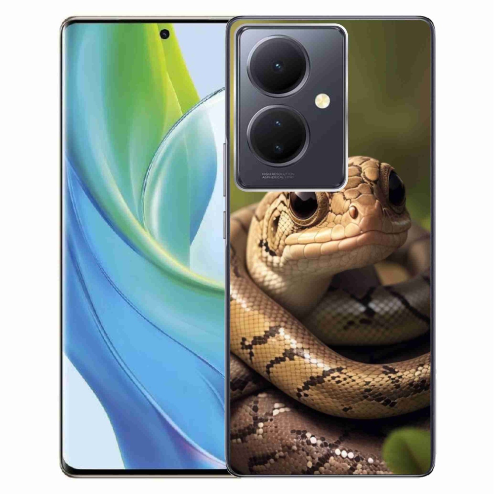 Zselés borítás mmCase a Vivo V29 Lite 5G készülékhez - kígyó 1