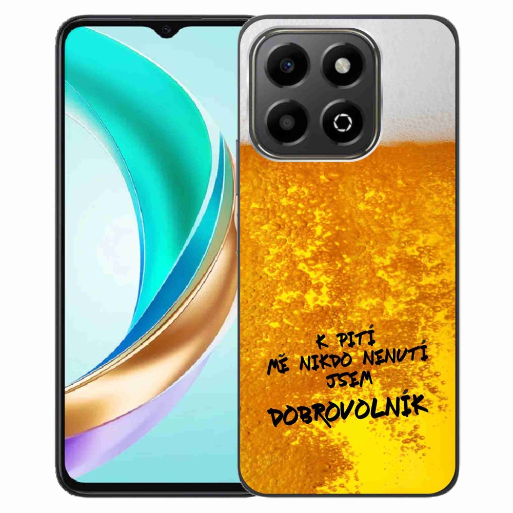 Zselés borítás mmCase a Honor X6b számára - sör motívum 4