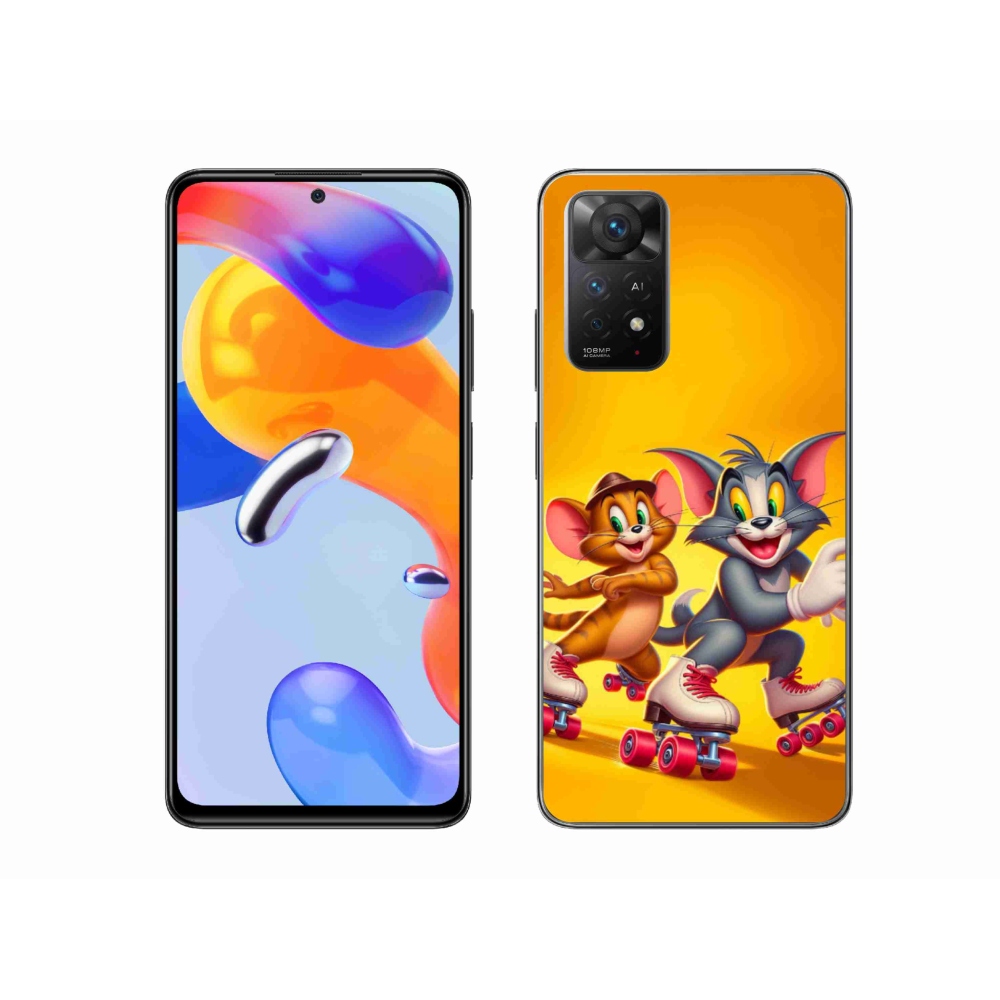 Gél borítás mmCase a Xiaomi Redmi Note 11 Pro 4G/5G-hez - tom a jerry