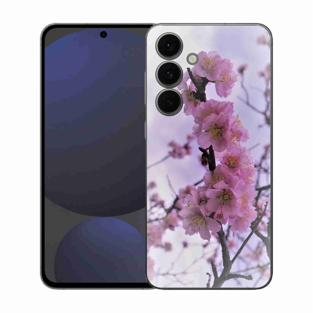 Gél borítás mmCase Samsung Galaxy S25 FE - virágok 7