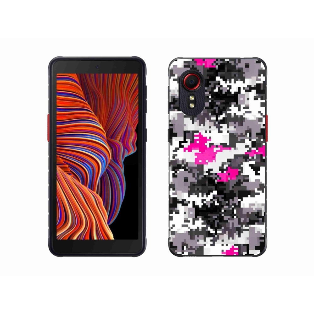 Zselés borítás mmCase Samsung Galaxy Xcover 5 készülékhez - terepszínű minta 4